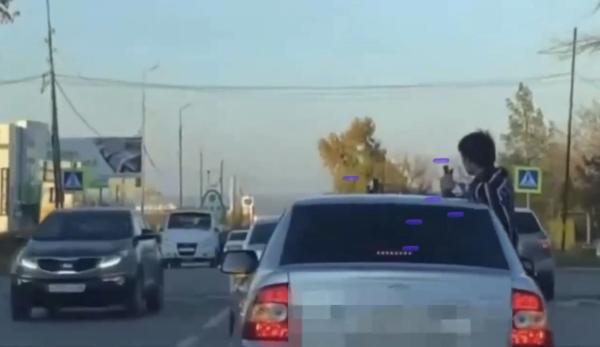 Автохама из видеоролика задержали на Ставрополье